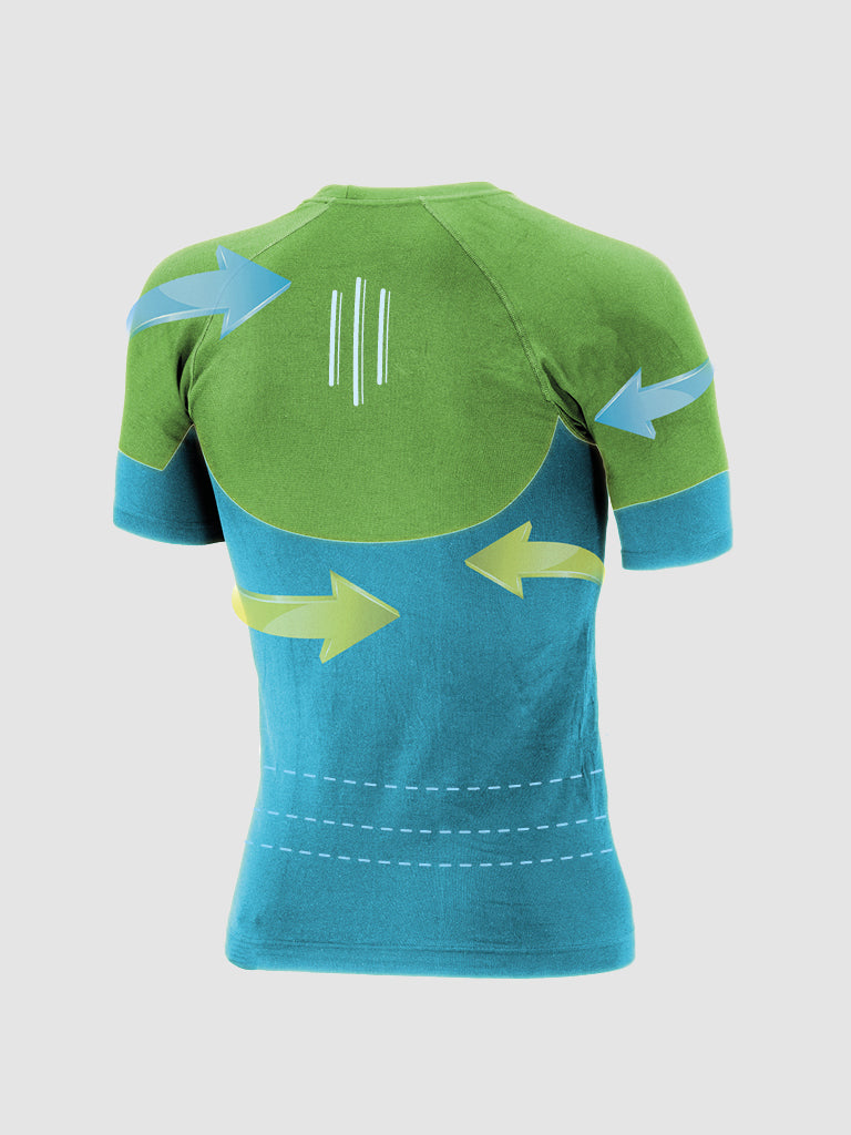 Herren Kurzarmshirt mit integriertem Bolero